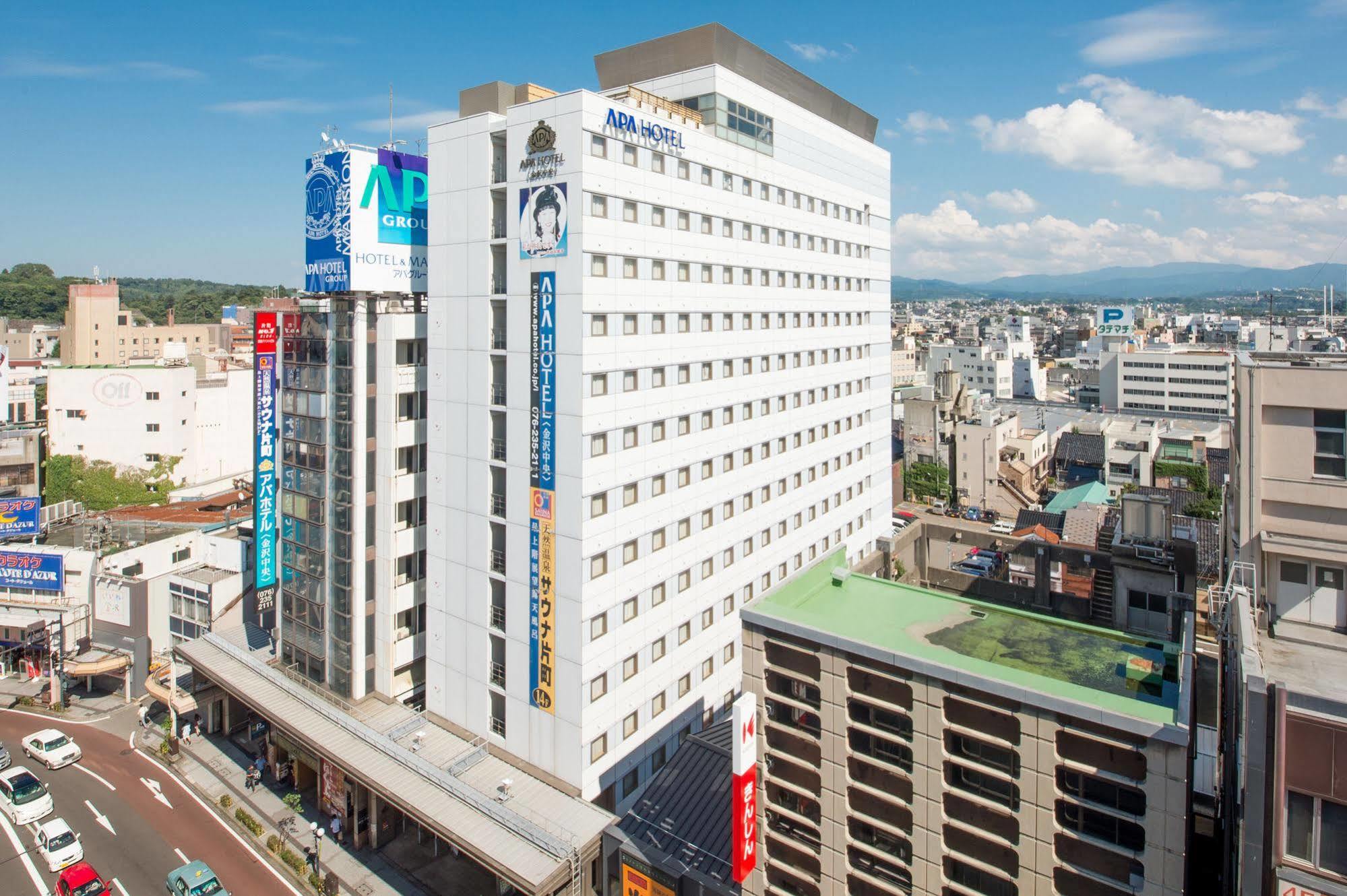 Apa Hotel Kanazawa Chuo Dış mekan fotoğraf